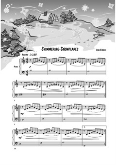 Shimmering Snowflakes (Play Playfully) for piano